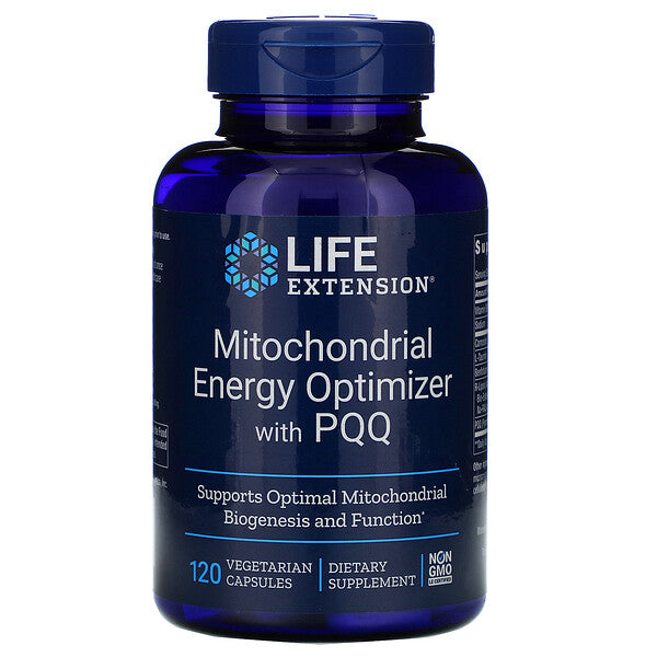 Life Extension, Mitochondrial Energy Optimizer with PQQ, 120 Vegetarian Capsules