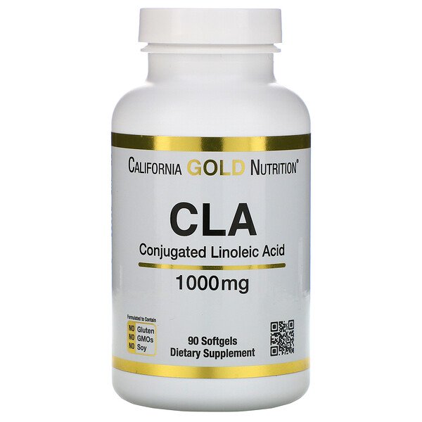 California Gold Nutrition, CLA, Clarinol, Conjugated Linoleic Acid, 1,000 mg, 90 Softgels