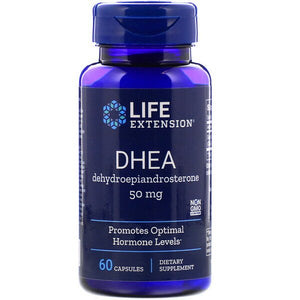 Life Extension, DHEA, 50 mg, 60 Capsules