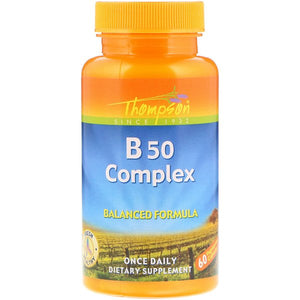 Thompson, B50 Complex, 60 Capsules