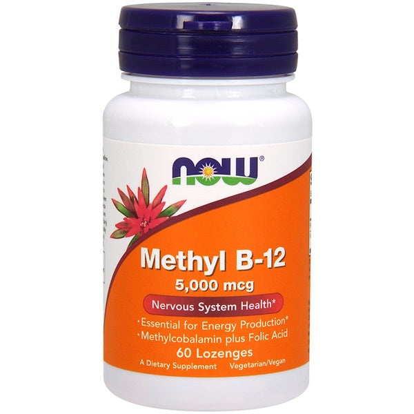 Now Foods, Methyl B-12, 5000 mcg, 60 Lozenges