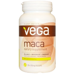 Vega, Maca, 750 mg, 120 Veggie Caps