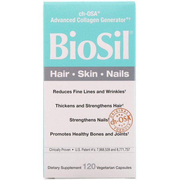 BioSil by Natural Factors, ch-OSA Advanced Collagen Generator, 120 Vegetarian Capsules