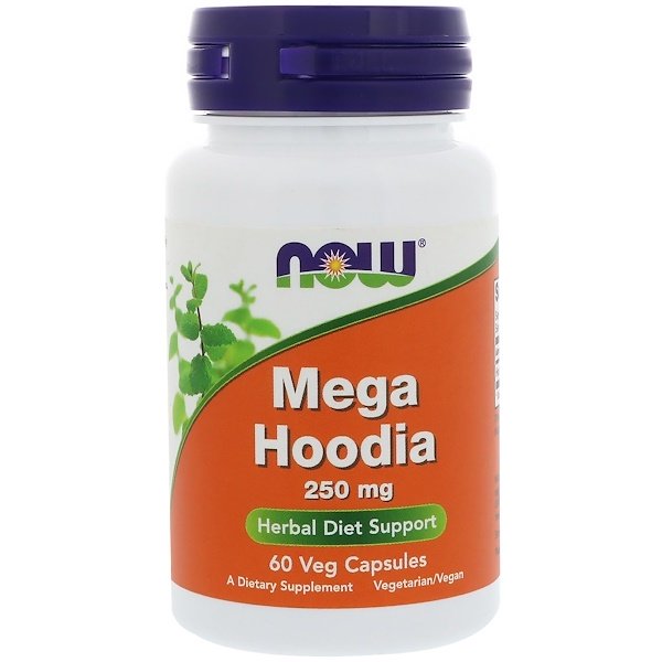 Now Foods, Mega Hoodia, 250 mg, 60 Veg Capsules