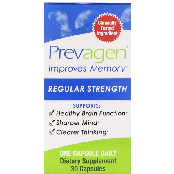 Prevagen, Prevagen, Regular Strength, 30 Capsules