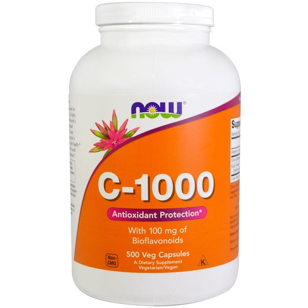 Now Foods, C-1000, 500 Veg Capsules