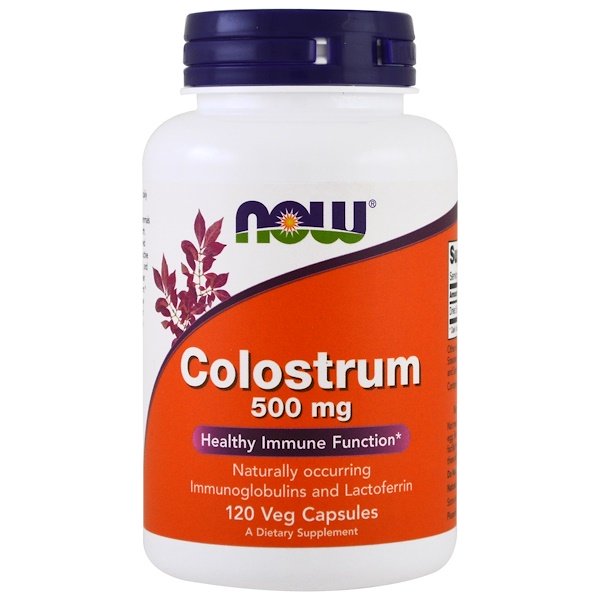 Now Foods, Colostrum, 500 mg, 120 Veggie Caps