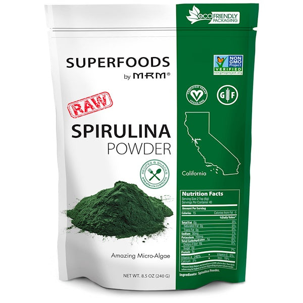 MRM, Raw Spirulina Powder, 8.5 oz (240 g)