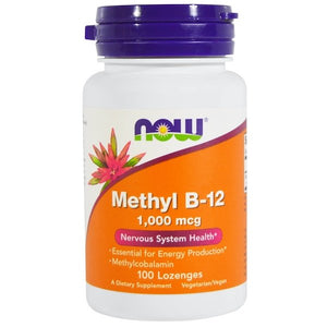 Now Foods, Methyl B-12, 1,000 mcg, 100 Lozenges