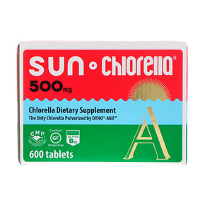 Sun Chlorella, Sun Chlorella A, 500 mg, 600 Tablets