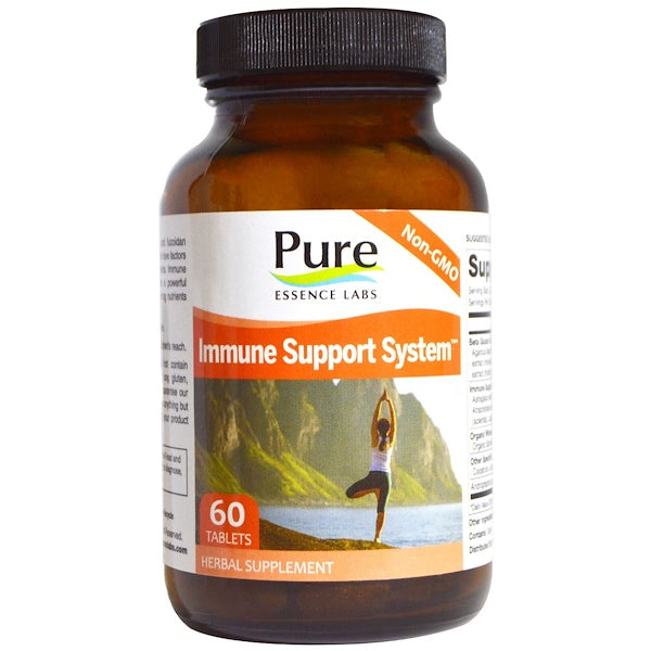 Pure Essence, Immune Support System, 60 Tablets