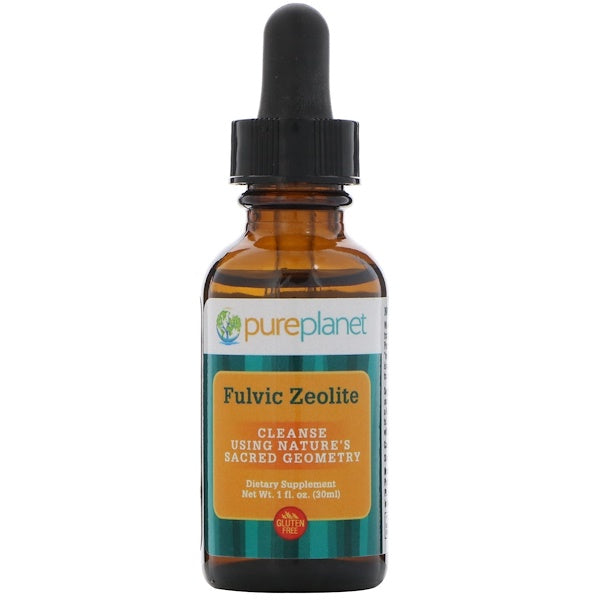 Pure Planet, Fulvic Zeolite, 1 fl oz (30 ml)