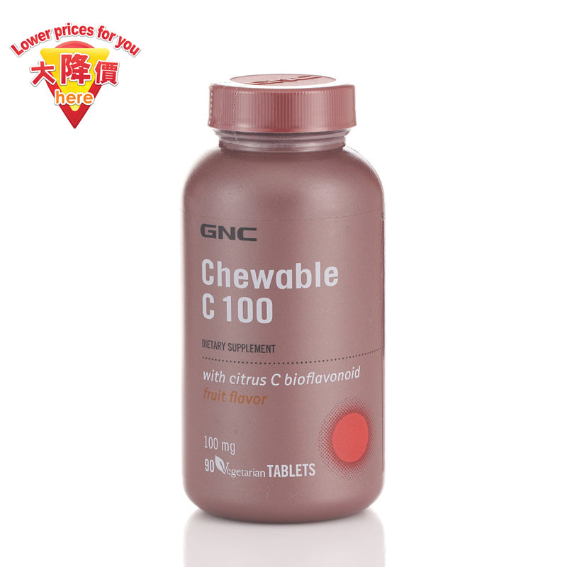 GNC CHEWABLE C 100  90pcs