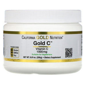 California Gold Nutrition, Gold C Powder, 8.81 oz (250 g)