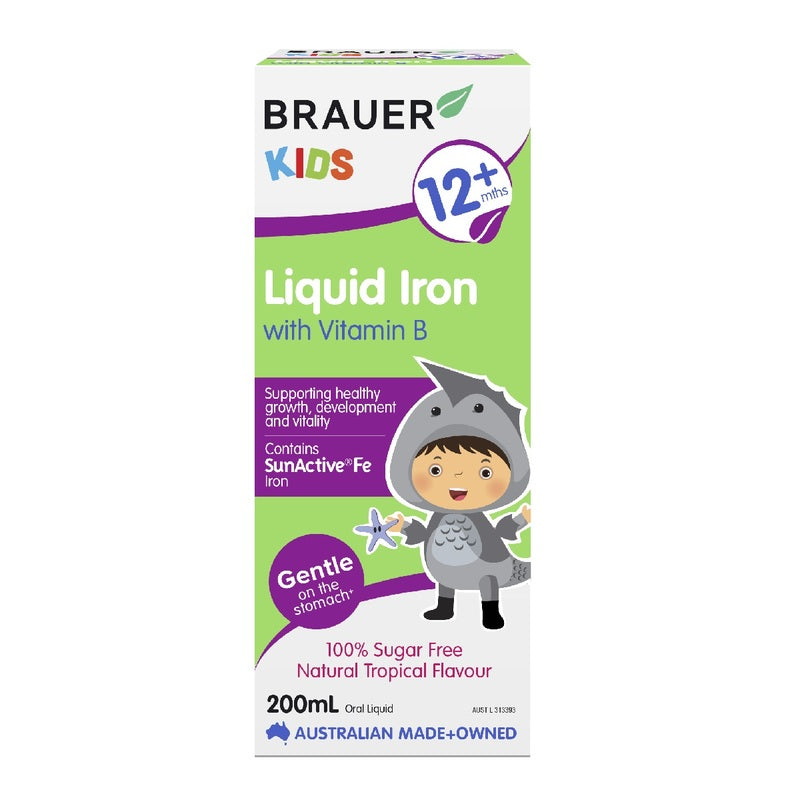 Brauer Liquid Iron With Vitamin B 200mL