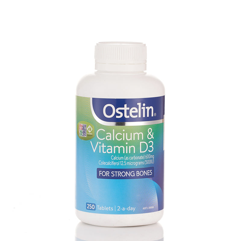 Ostelin Calcium & Vitamin D Tablets 250pcs