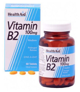 Vitamin B2 Riboflavin 60 Tablets