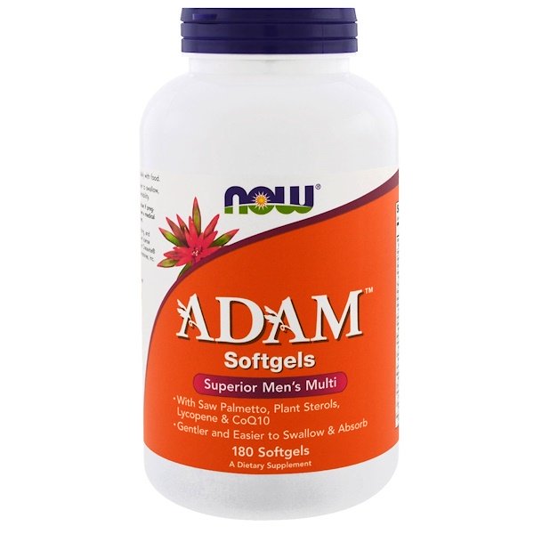 Now Foods, ADAM, Superior Men's Multi, 180 Softgels