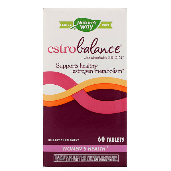 Nature's Way, EstroBalance with Absorbable BR-DIM, 60 Tablets