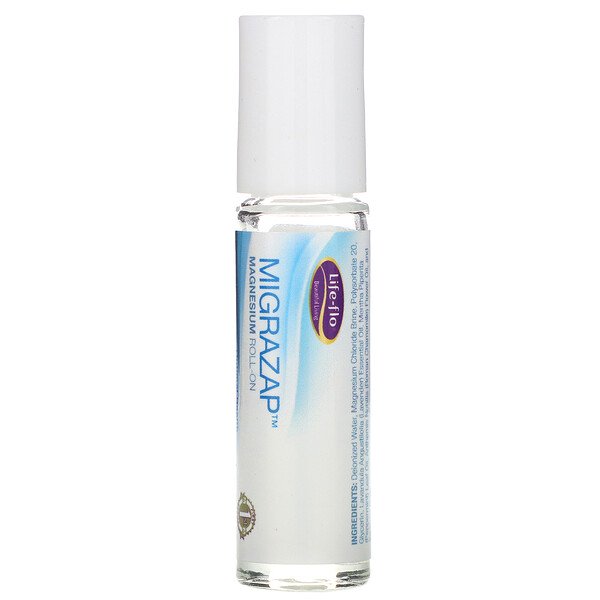 Life-flo, Migrazap Magnesium Roll-On, 7 ml