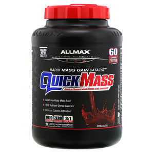 ALLMAX Nutrition, QuickMass, Rapid Mass Gain Catalyst, Chocolate, 6 lbs (2.72 kg)