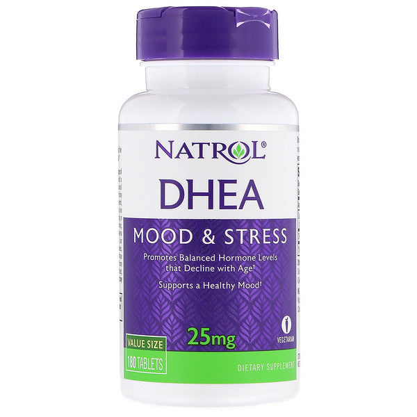 Natrol, DHEA, 25 mg, 180 Tablets