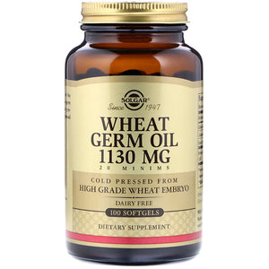 Solgar, Wheat Germ Oil, 1,130 mg, 100 Softgels