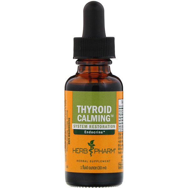 Herb Pharm, Thyroid Calming, 1 fl oz (30 ml)