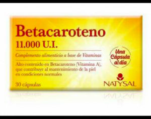 Beta-carotene 30 Capsules