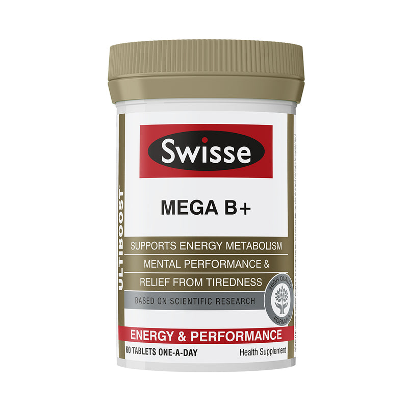 Swisse Ultiboost Mega B+ 60pcs