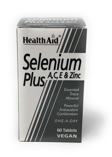 Selenium Plus A, C, E & Zinc 60COMP. Health Aid