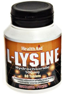 L-Lisina 500 mg 60 Tablets
