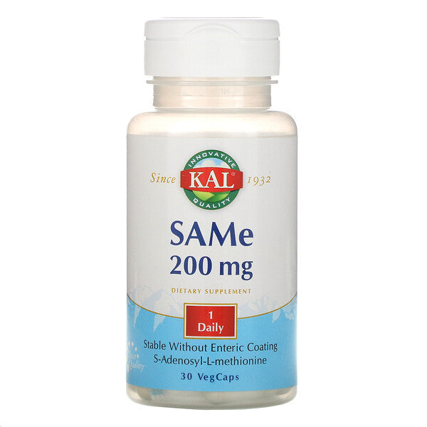 KAL, SAMe, 200 mg, 30 VegCaps