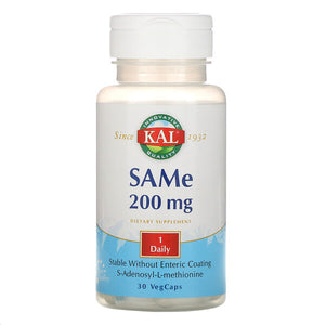 KAL, SAMe, 200 mg, 30 VegCaps