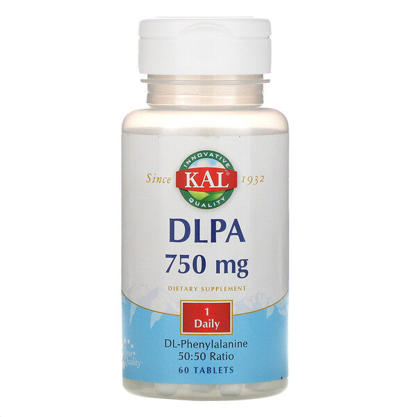 KAL, DLPA, 750 mg, 60 Tablets