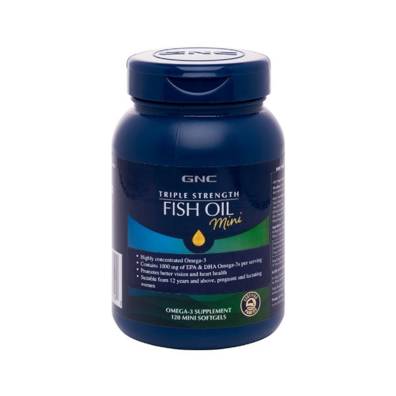 GNC Triple Strength Fish Oil (Mini) 120s