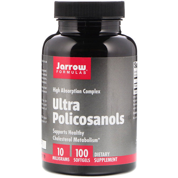 Jarrow Formulas, Ultra Policosanols, High Absorption Complex, 10 mg, 100 Softgels