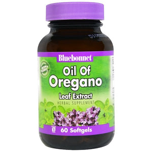 Bluebonnet Nutrition, Oil of Oregano Leaf Extract, 60 Softgels