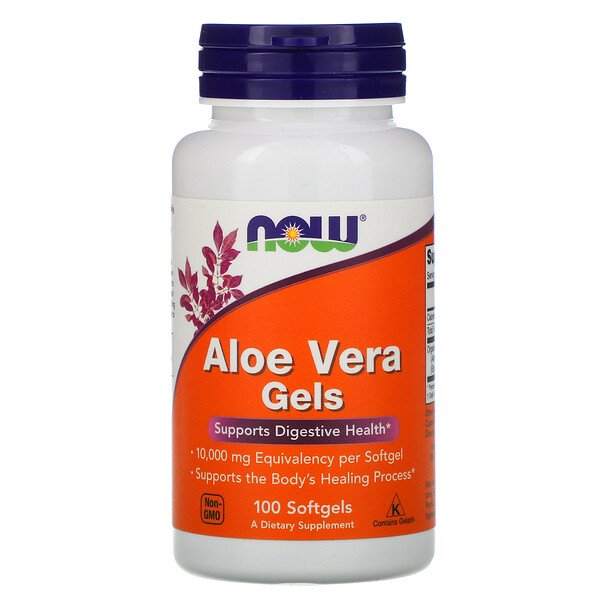 Now Foods, Aloe Vera Gels, 100 Softgels