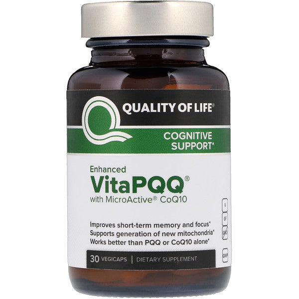 Quality of Life Labs, VitaPQQ, Cognitive Support, 30 Vegicaps