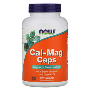 Now Foods, Cal-Mag Caps, 240 Capsules