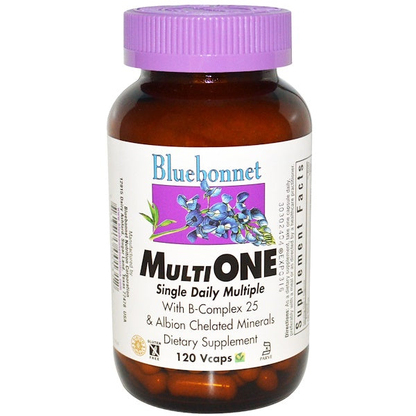 Bluebonnet Nutrition, Multi One, Single Daily Multiple, 120 Vcaps