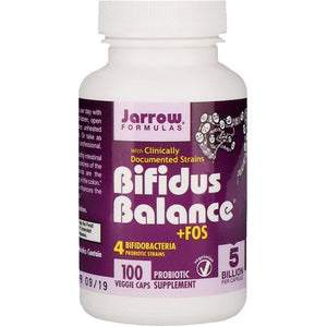 Jarrow Formulas, Bifidus Balance +FOS, 100 Veggie Caps (Ice)