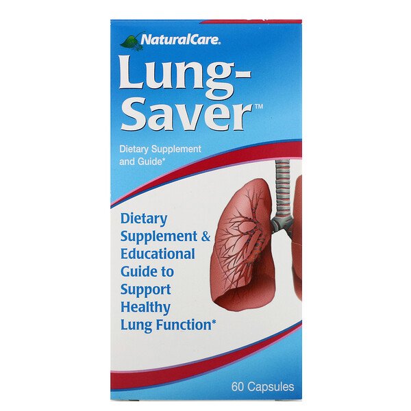 NaturalCare, Lung-Saver, 60 Capsules