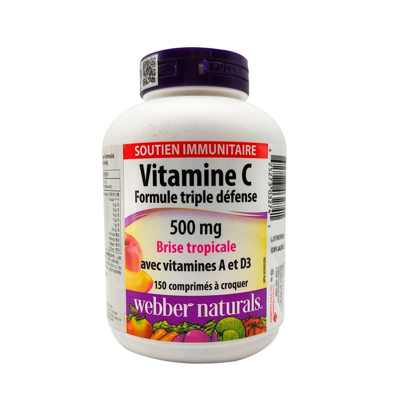 Webber Naturals VIT C TRIPLE 150pcs