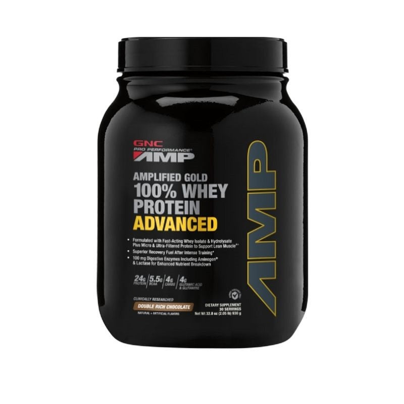 GNC AMP Gold 100% Whey Protein Advanced(Chocolate)