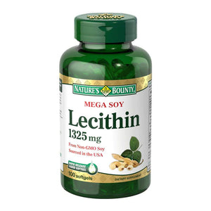 Mega Soy Lecithin 1325 mg 100 softgels