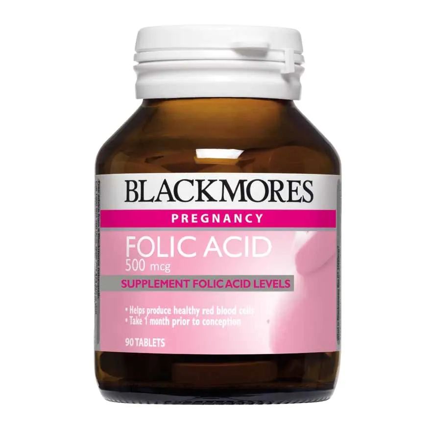 Blackmores Folic Acid 500 90 Tablets