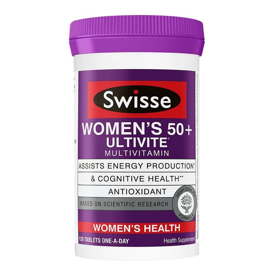 Swisse Women’s 50+ Ultivite Multivitamin 120'S