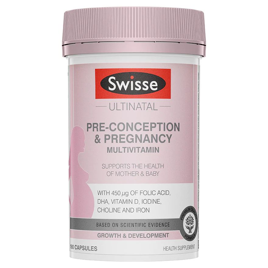 Swisse Ultinatal Pre-Conception & Pregnancy Multivitamin